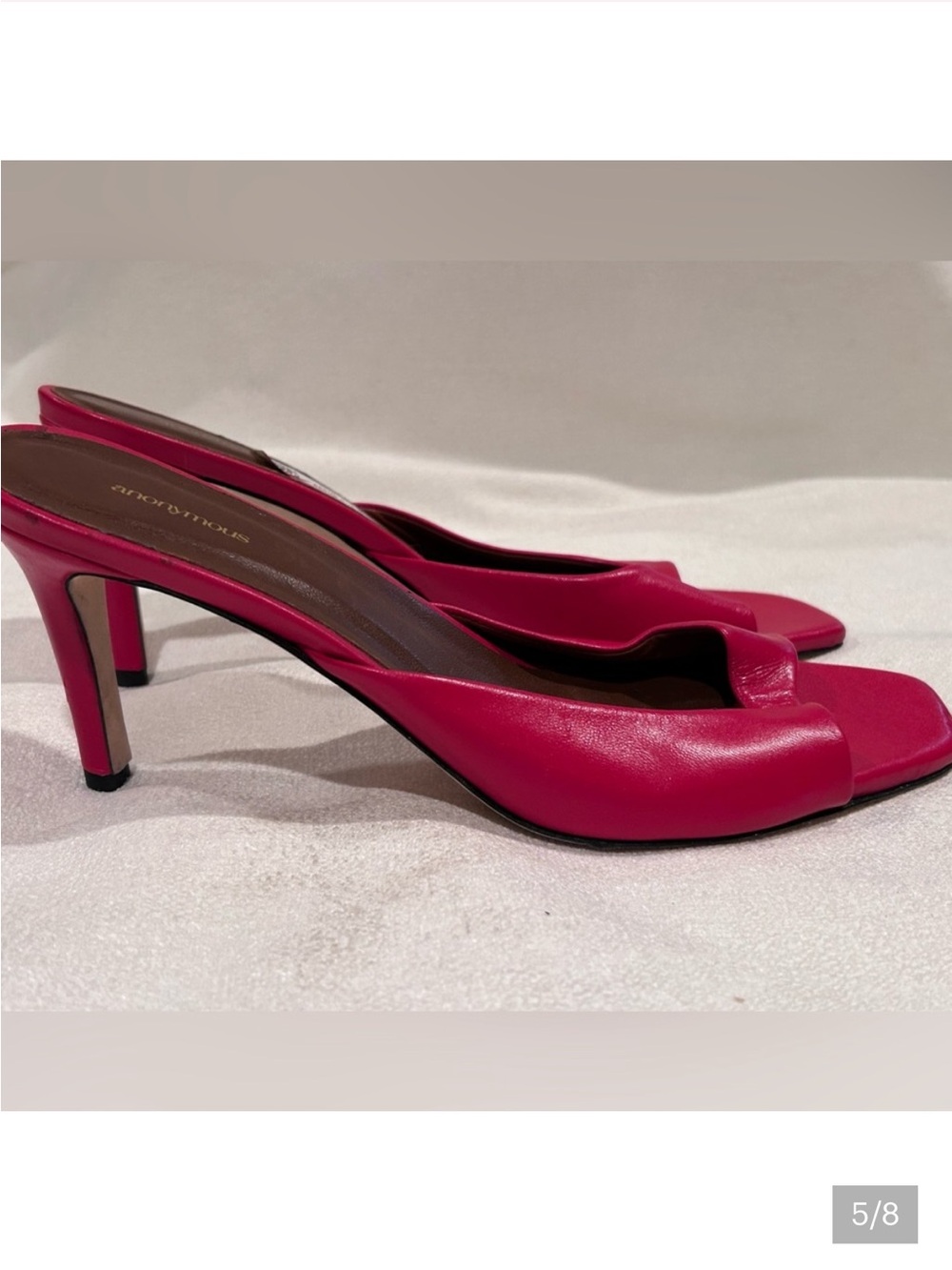 Anonymous Copenhagen Leather Heel 
Mules SIZE:EU 40 - Picture 5 of 6